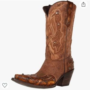 Lucchese Carmel Tumbled Aspen Cowboy Boot